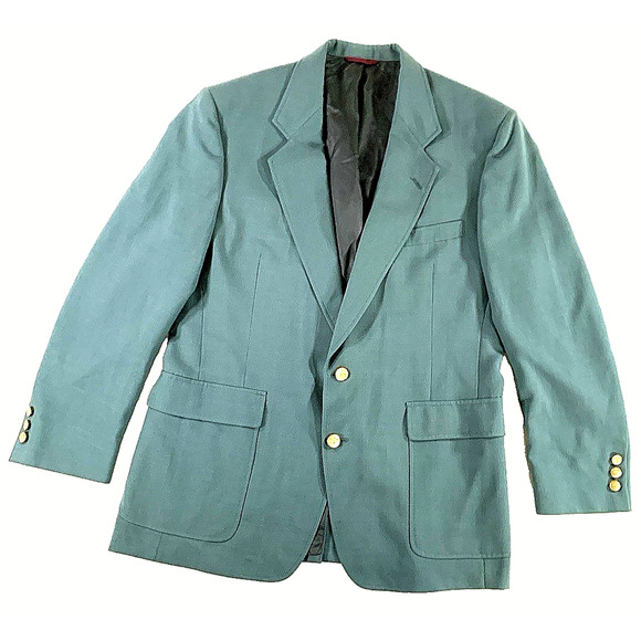 Hart Schaffner Marx Blazer Jacket Mens 44R Jack Nicklaus Golf SportCoat - Picture 1 of 10